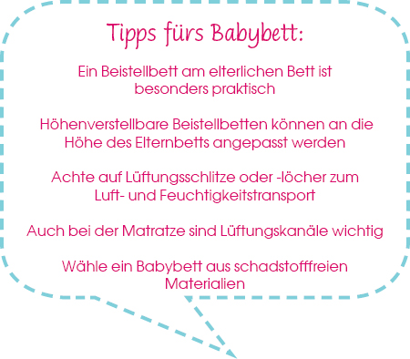 Tipps für den Babybett-Kauf
