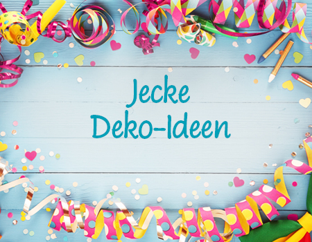 Jecke Deko-Ideen